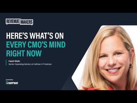Here's what's on every CMO's mind right now with Heidi Melin