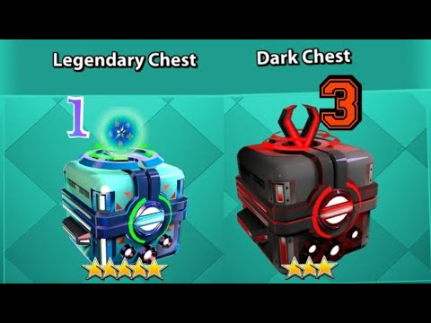 Opening 1 Legendary chest and 3 dark chest Any Luck?|Slugterra slug it out 2