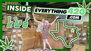 INSIDE AMERICA'S LARGEST ONLINE SMOKE SHOP 📦 by That High Couple