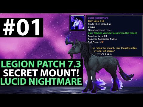 World Of Warcraft Legion Patch 7.3 LUCID NIGHTMARE FULL GUIDE - Ulduar Puzzle - Part 1