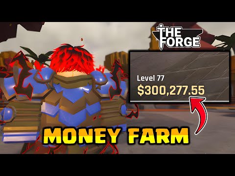Fastest Method To FARM MONEY As a BEGINNER In The Forge | Roblox
