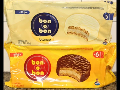 Alfajor Bon O Bon: White Chocolate & Milk Chocolate Review