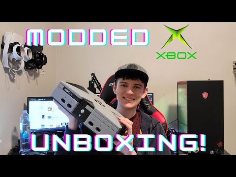 Unboxing a Custom Modded Original Xbox!