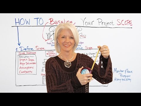 How to Baseline a Project Scope