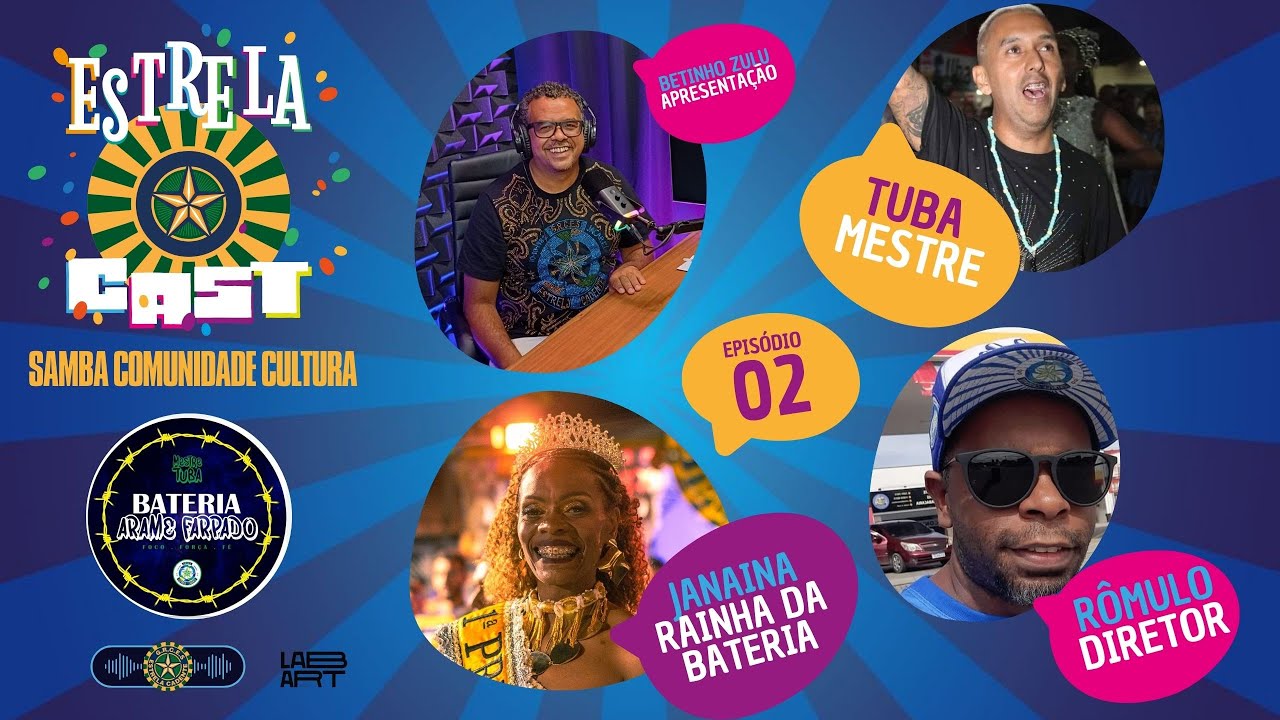 ESTRELA CAST l 2º EPISÓDIO l SAMBA -COMUNIDADE - CULTURA
