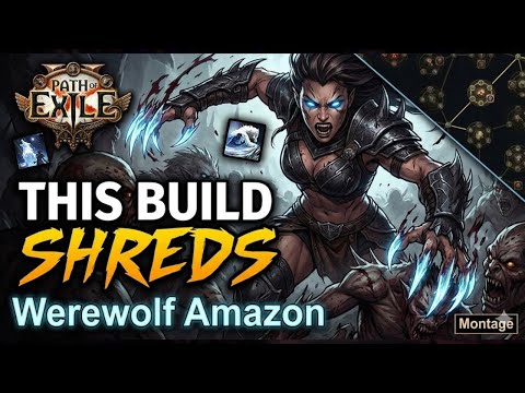 [POE 2 0.4] This Build SHREDS: Werewolf Amazon Complete Guide (Medium Investment)