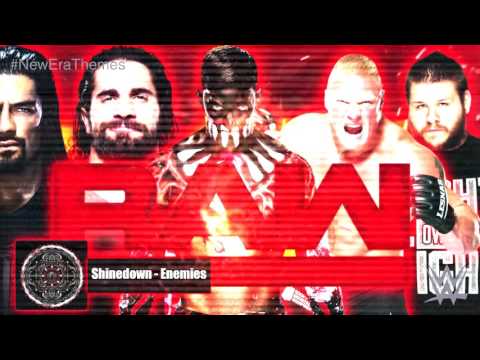 2016:WWE Monday Night Raw New Theme Song - Enemies - Full HD