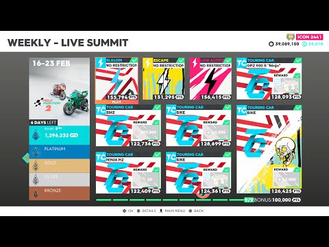 The Crew 2: "Pole Position 2" Summit + My Vehicle Settings (Platinum Score 1,296,232)