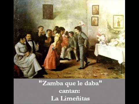 Zamacueca / Marinera + Resbalosa +  Fuga - "Zamba que le daba"