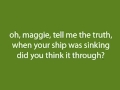 Colin Hay - Maggie (with lyrics)