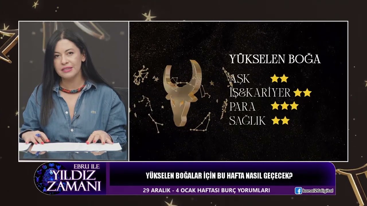 [YÜKSELEN BOĞA] 29 Aralık – 4 Ocak Haftası