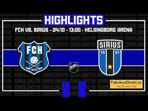 Highlights: FCH vs. Sirius, 2021-10-24