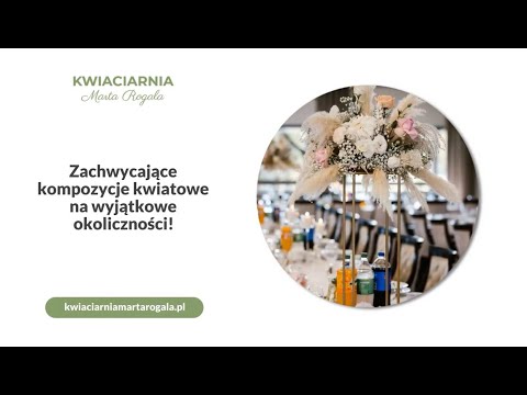 Marta Rogala Kwiaciarnia - video
