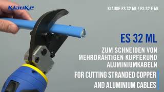 Kìm cắt cáp thủy lực Klauke ES 32