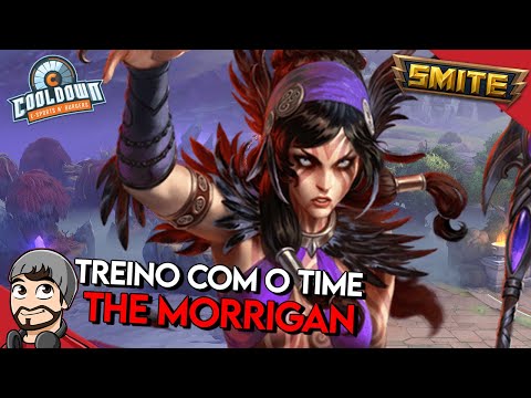 TREINO COM O TIME - THE MORRIGAN MID - Scrim Conquista - ⚡ Smite BR