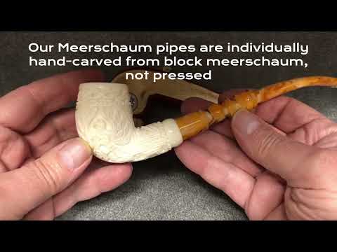A Few Examples of Our New Meerschaum Pipes at MilanTobacco.com