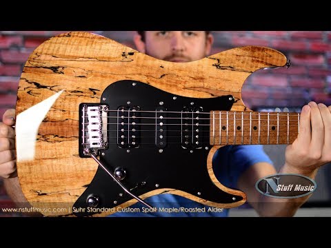 Suhr Standard Custom Spalt Maple/Roasted Alder