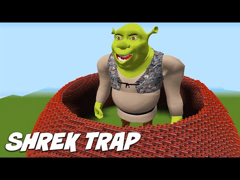 I found SHREK SWAMP and SECRET TRAP in Minecraft - Gameplay - Coffin Meme