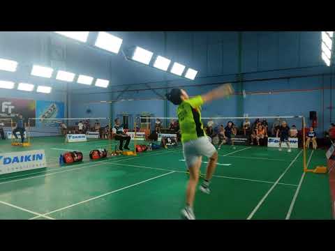 Badminton SF DAIKIN International Girls Double U16 - Chong Shi Ming / Kay Xin Vs Joinne/ Zhin Shin