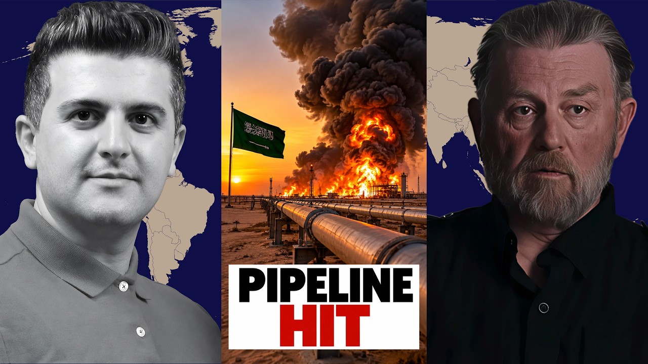 SMOKE RISING NEAR SAUDI EAST-WEST PIPELINE, DIRECT HIT? - w/ Fmr. CIA Larry Johnson