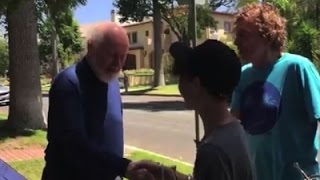 John Williams Greets Star Wars Musicians At Home