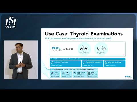 Frederik Bender, PIUR IMAGING GmbH - AI software that upgrades ultrasound for 3D diagnostics | LSI USA '26