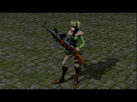 Arctic Warfare Caitlyn 3D - League of Legends