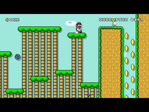 Spike Plains by EnySufferš - Super Mario Maker 2 - No Commentary 1bz