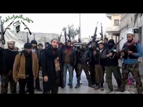 رسالة شكر من قائد كتائب الدعوة والجهاد في حي الشيخ سعيد في مدينة حلب إلى داعمي الفصيل في الخارج