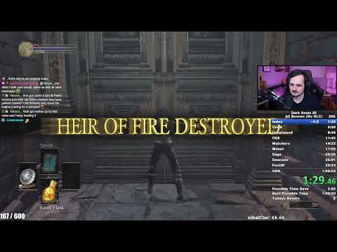 Dark Souls 3 Speedrun - All Bosses no DLC in 1:04:54 IGT (German Record)
