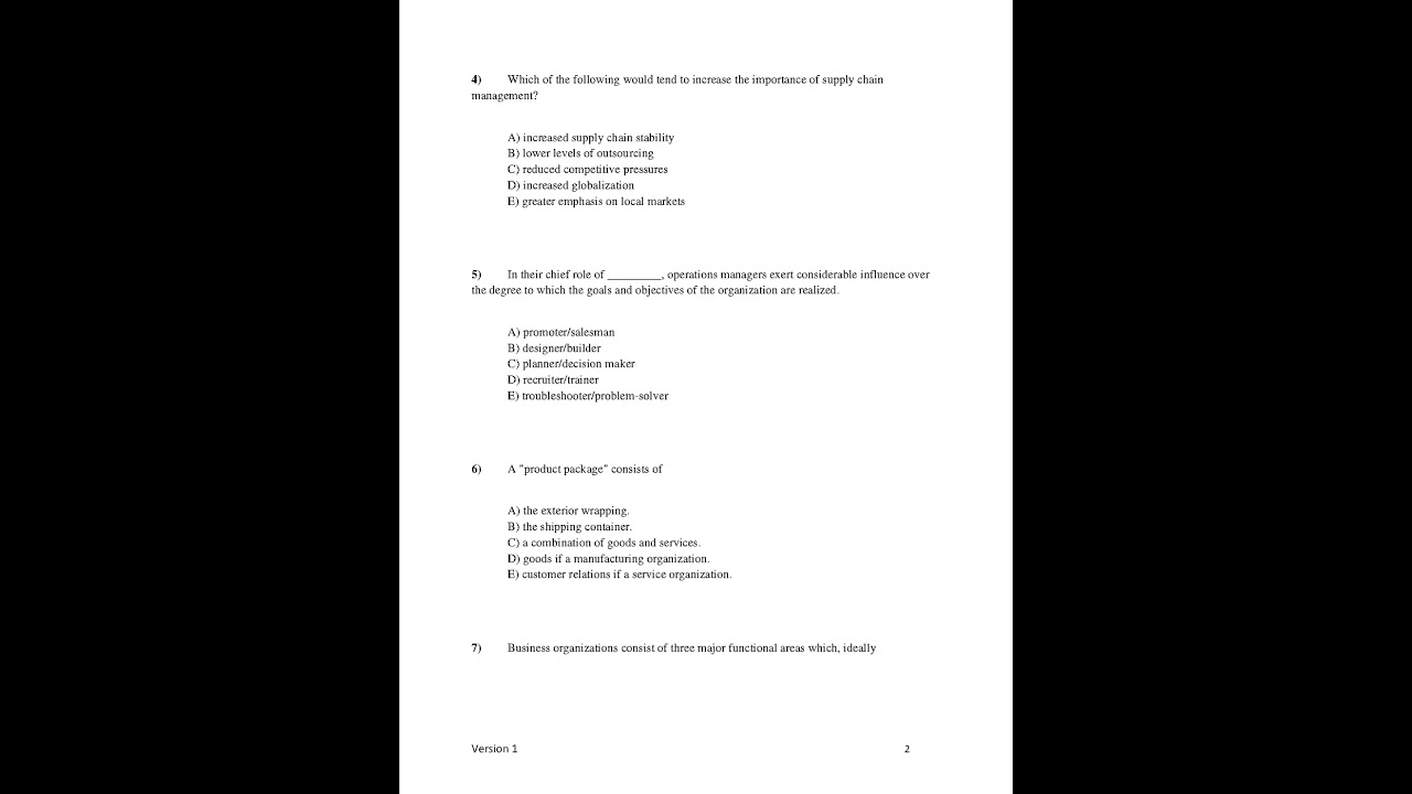 Test Bank For Operations Management, 14th Edition BY William Stevenson (All Chapters)