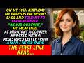 My Parents Kicked Me Out On My 18th Birthday — The Letter From My Real Father Arrived At Midnight