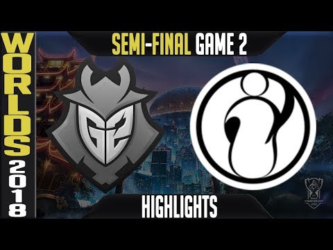 G2 vs IG Highlights Game 2 | Worlds 2018 Semi-final | G2 Esports vs Invictus Gaming G2