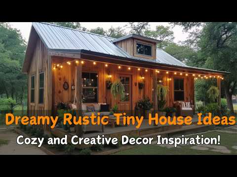 Dream Tiny Rustic House Ideas: Cozy Spaces, Big Inspiration