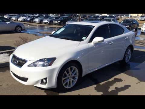 Lexus Certified Pre Owned White 2012 IS 250 AWD - Leather w/ Moonroof Package