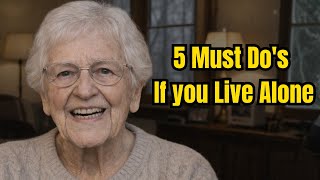 Living Alone but NOT Lonely. My Top 5 Tips.