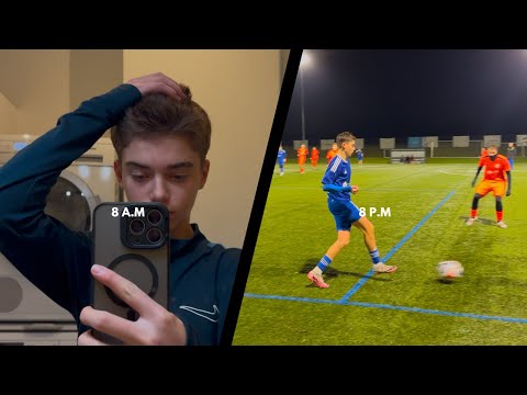 DAY IN THE LIFE OF A FOOTBALLER ON MATCHDAY 📈🪄