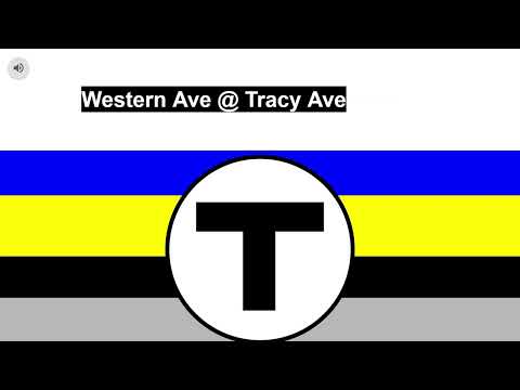 MBTA Route 450W Announcements