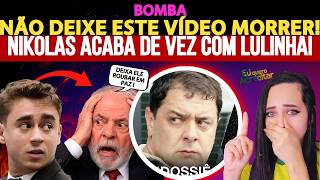 🚨NIKOLAS DESTRÓI LULINHA E EXPÕE TUDO!