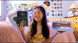 REVIEWING MORE BOOKTOK (TikTok Recommended) BOOKS | turn of the key, verity, then she was gone &more