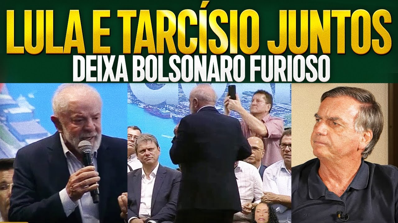 LULA HUMILHA BOLSONARO E TARCÍSIO ASSISTE CALADO EM MEGA- EVENTO NO GUARUJÁ!