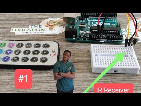Arduino IR Remote and Receiver  #arduino #irremote #irreceiver #tmeeducation