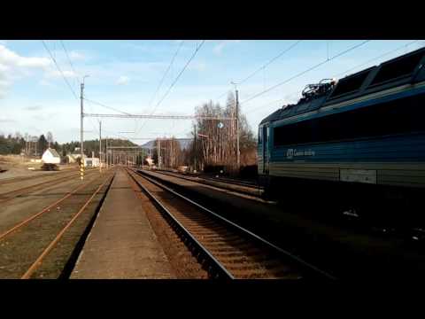 R 613 Svatava (Cheb🔛 Praha hl.n ) odjezd z Ostrova nad Ohří