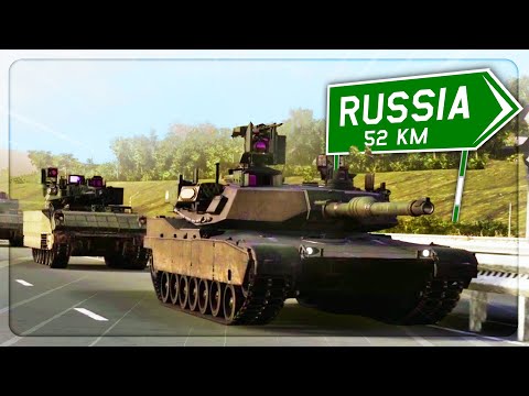 Thunder Run to Russia! – US Tanks Smash Through Russian Lines in Broken Arrow!