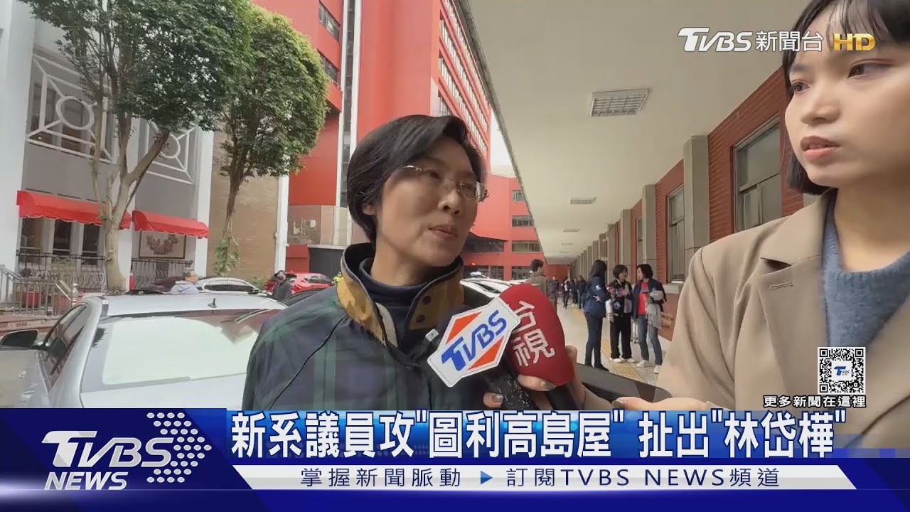 新系議員攻「圖利高島屋」　扯出「林岱樺」
