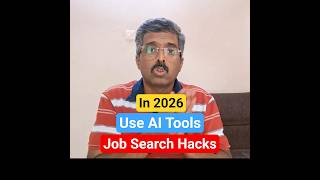 In 2026 use AI Tools for Job Search