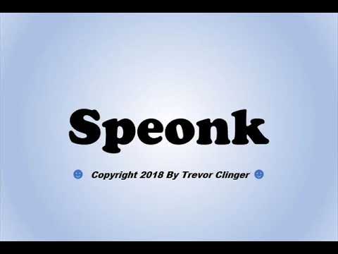 How To Pronounce Speonk