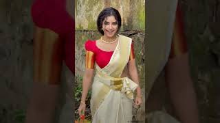 #anupamaparameswaran #saree #hot #mallu #actress #