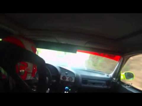 Crash Bergrennen Trier 2011  keine Bremsen mehr BMW 318IS E36