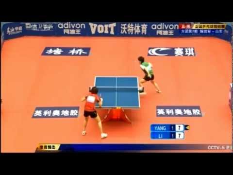 Highlights Chinese National 乒乓球 Table Tennis Championships 2012 Part 1